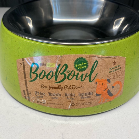 Brand New Eco-Friendly Bamboo Small Pet Bowl - Picture 4 of 5